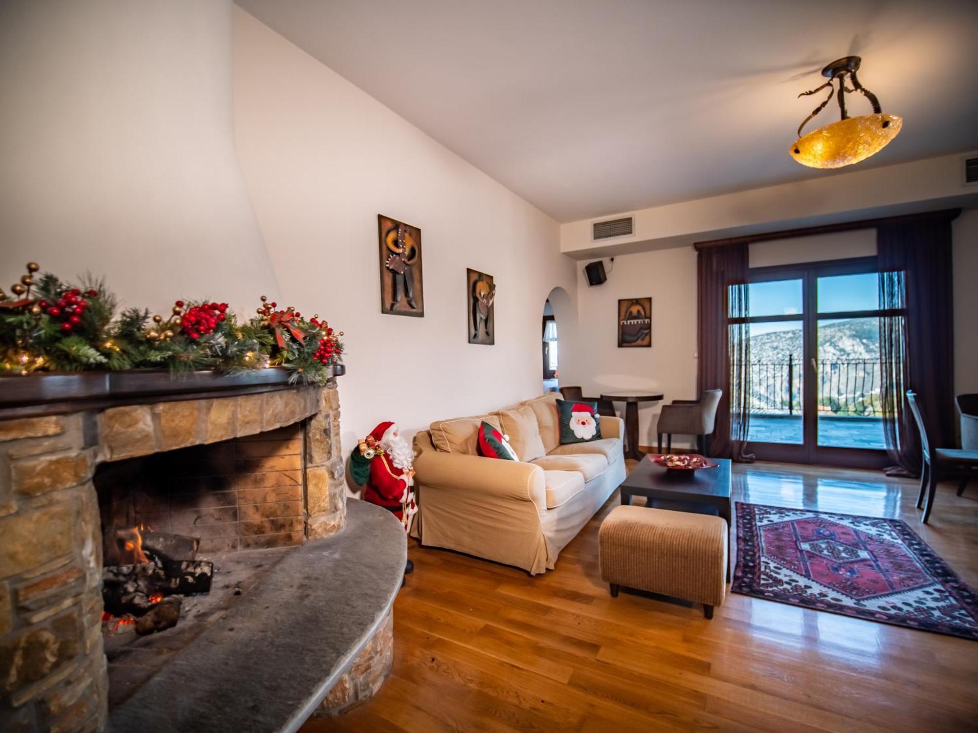 Erofili Hotel & Suites Portaria  Luaran gambar
