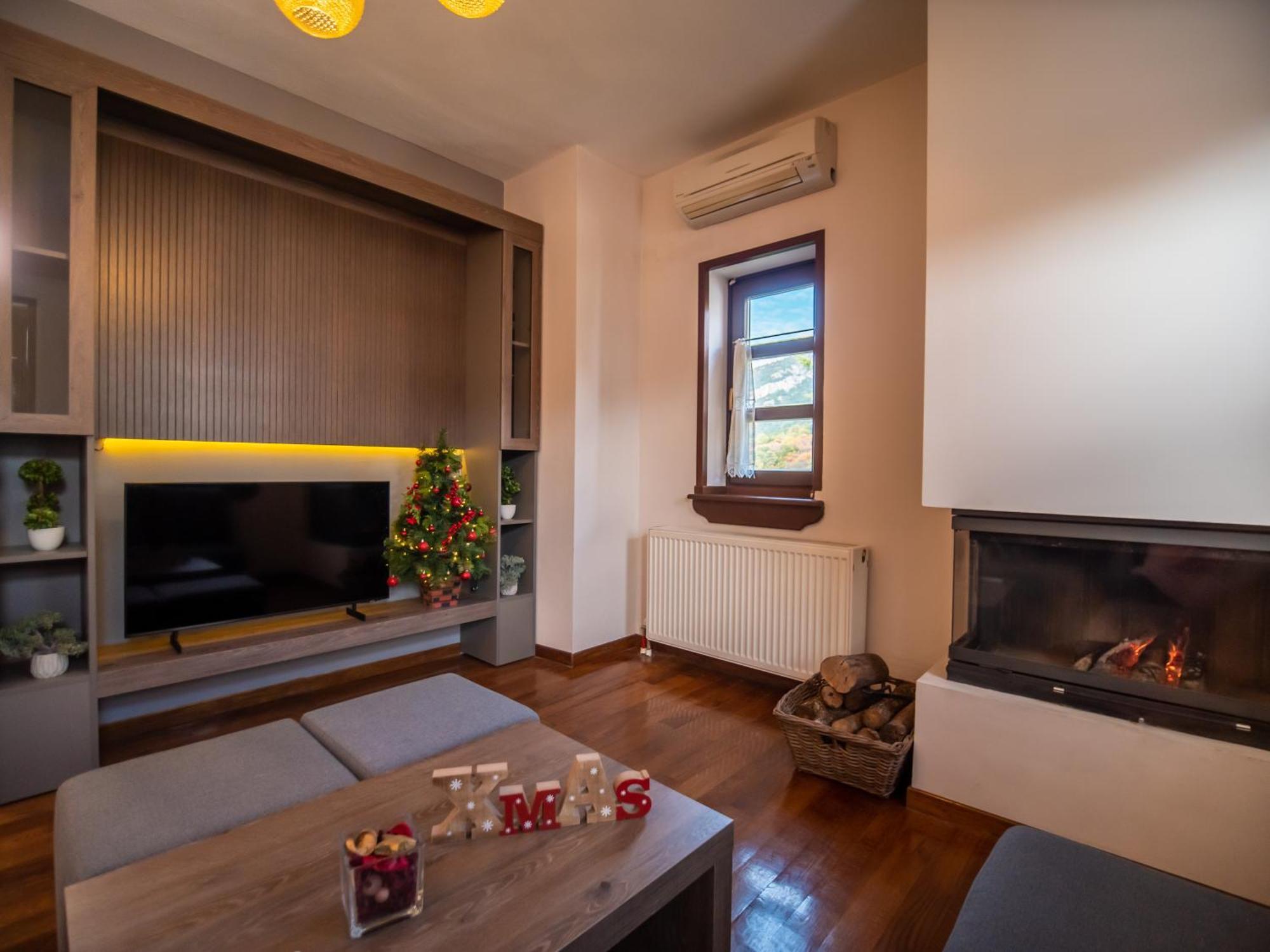 Erofili Hotel & Suites Portaria  Luaran gambar