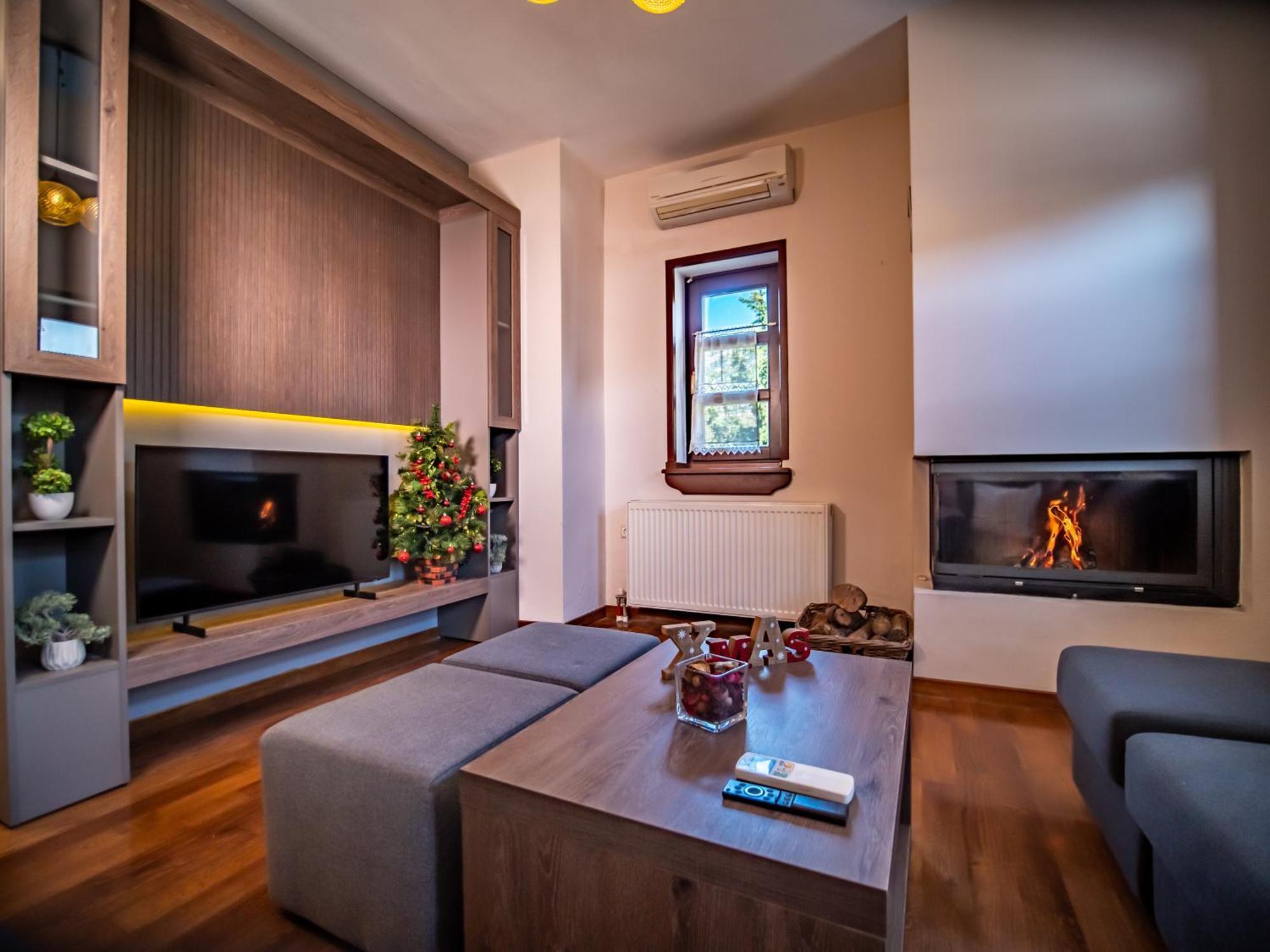 Erofili Hotel & Suites Portaria  Luaran gambar