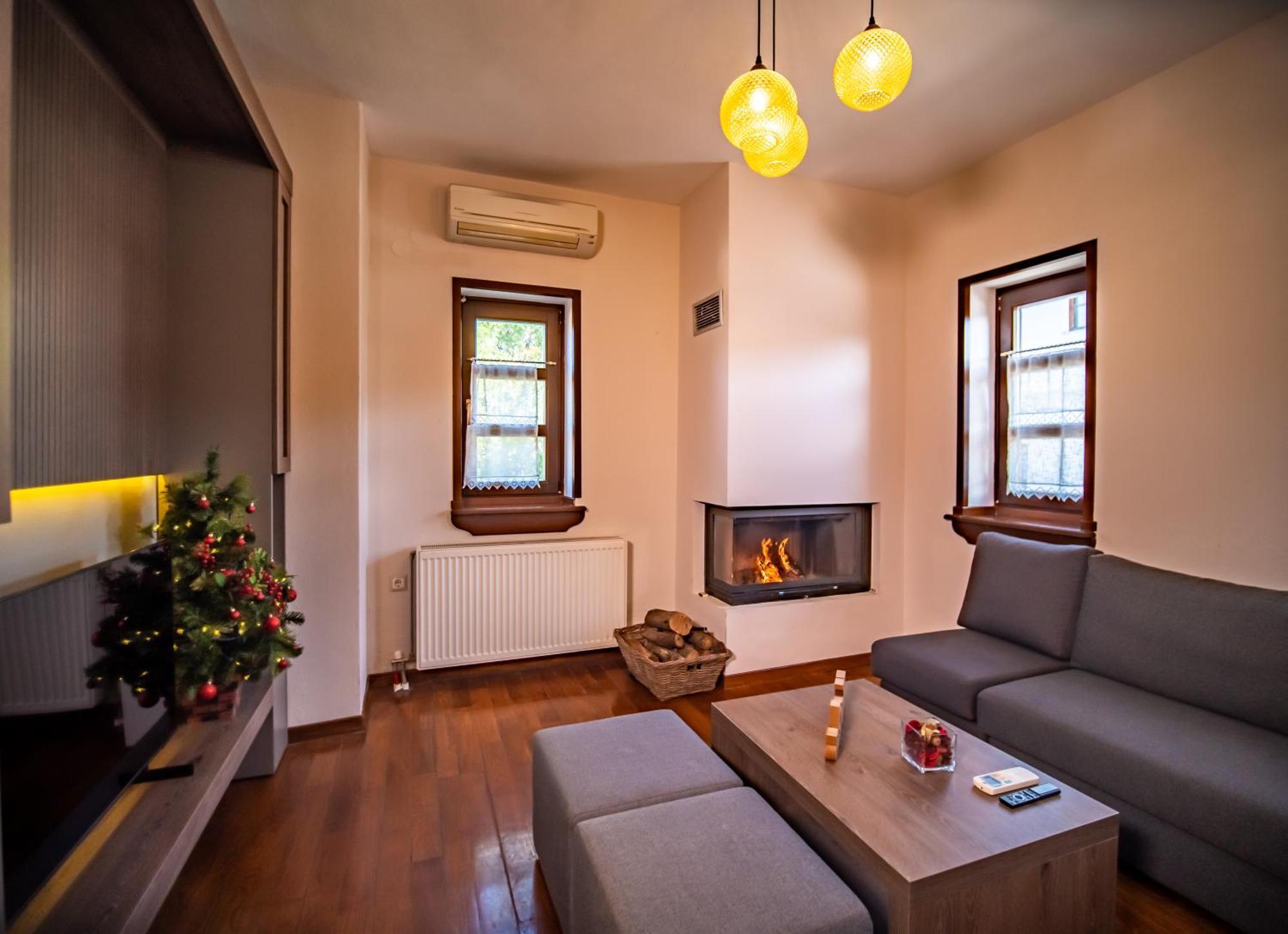 Erofili Hotel & Suites Portaria  Luaran gambar