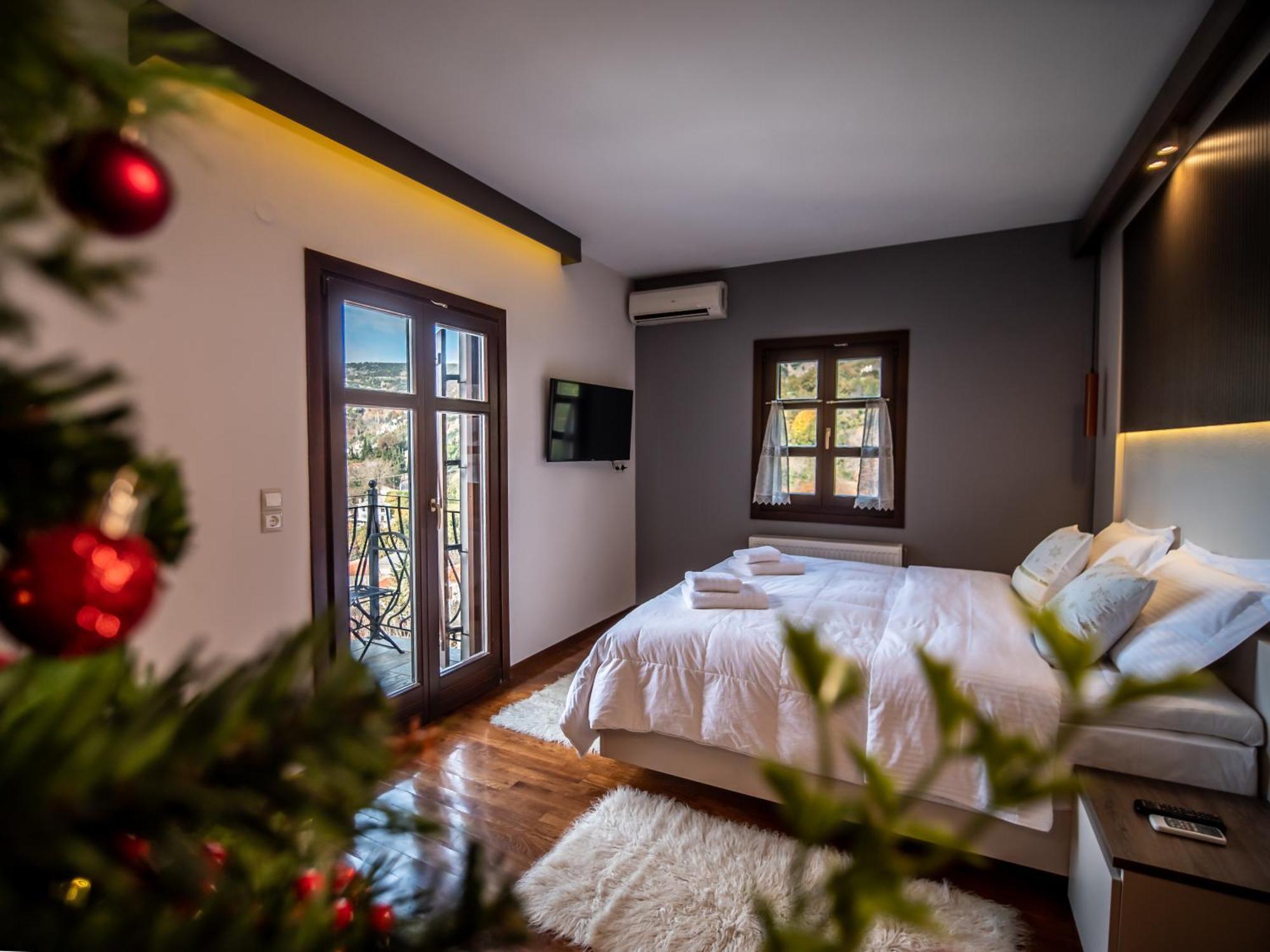 Erofili Hotel & Suites Portaria  Luaran gambar