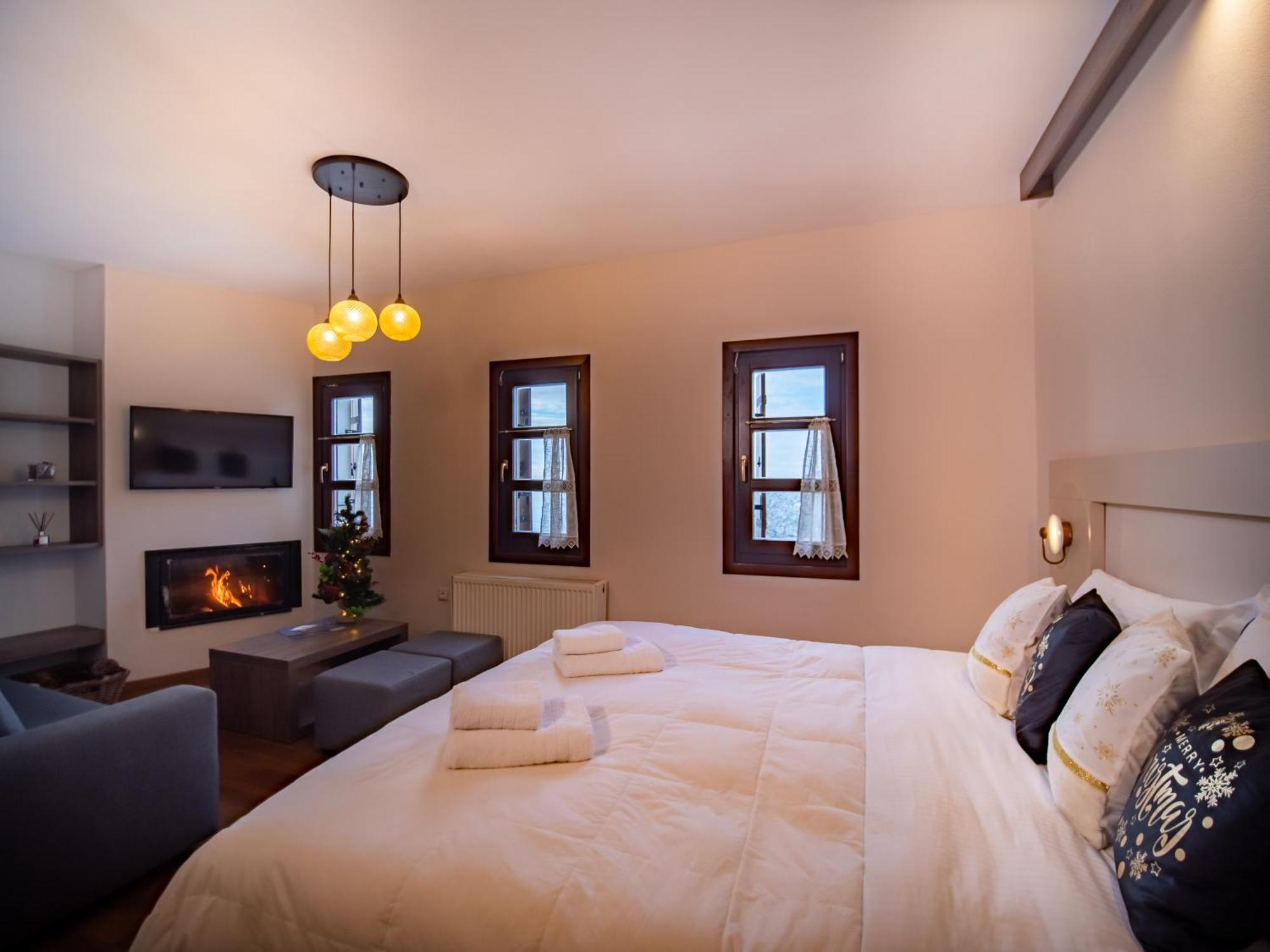 Erofili Hotel & Suites Portaria  Luaran gambar